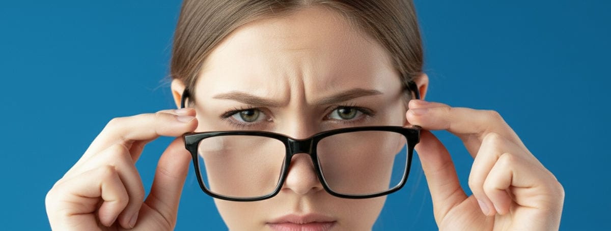 Ajuste perfeito de óculos