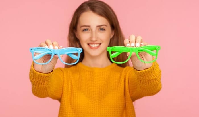 Armações de óculos masculino