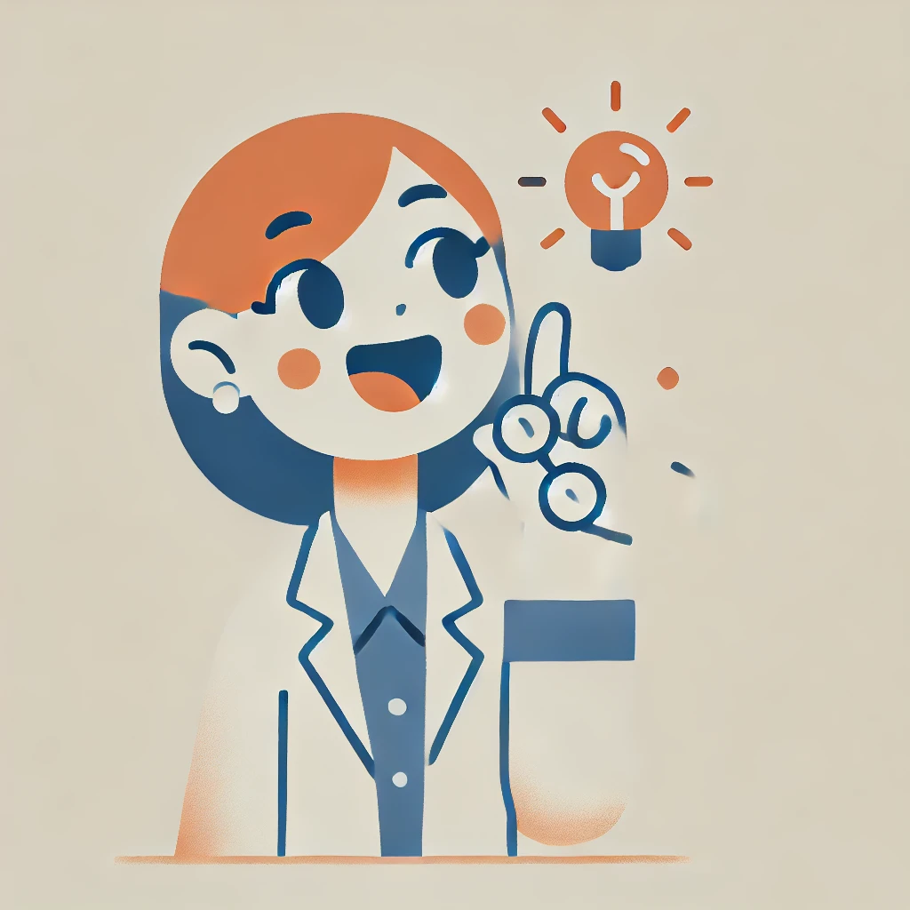 Claire havin an idea