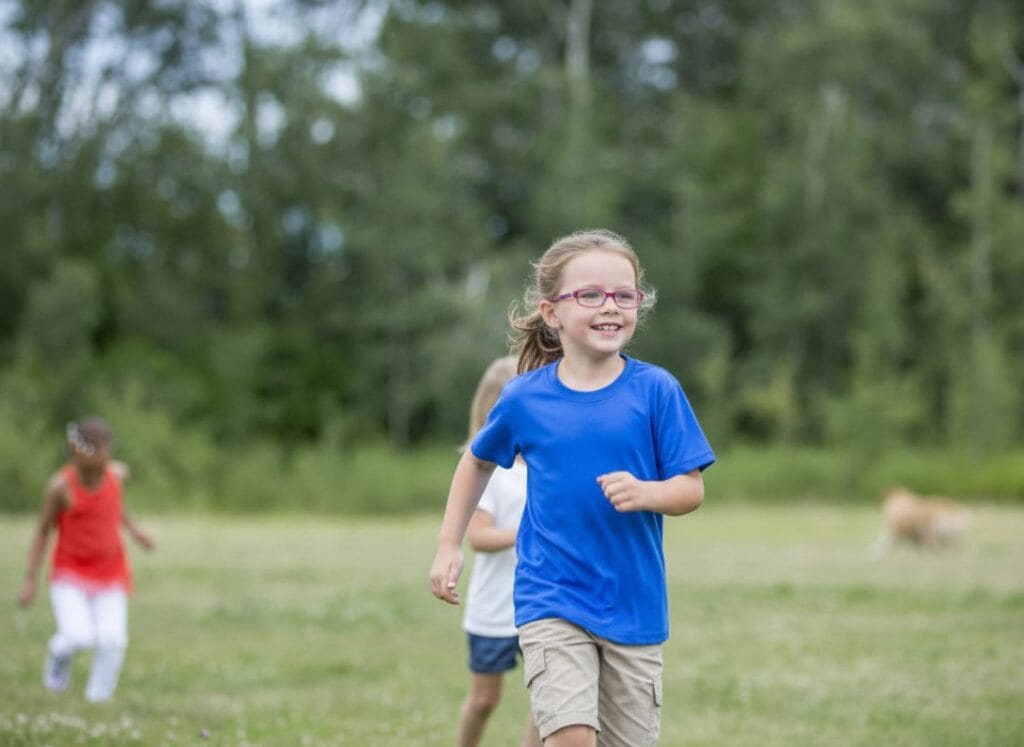 sport glasses or contact lenses for active kids