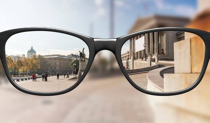 Anteojos anti reflejo