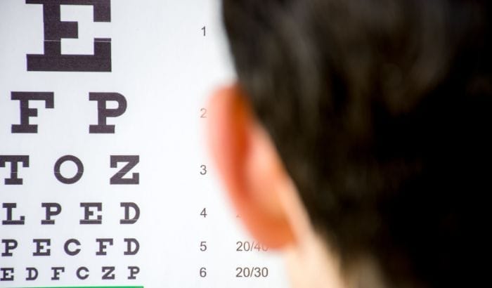 agudeza visual tabla