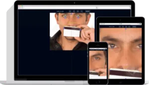 Pupilômetro digital