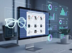 ecommerce for opticians dashboard