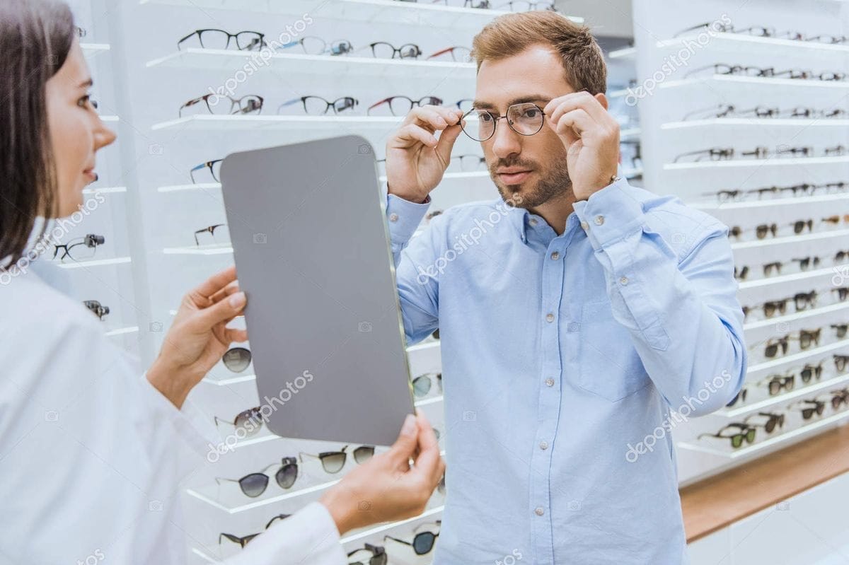 Medição precisa da distância pupilar para óculos de proteção com grau