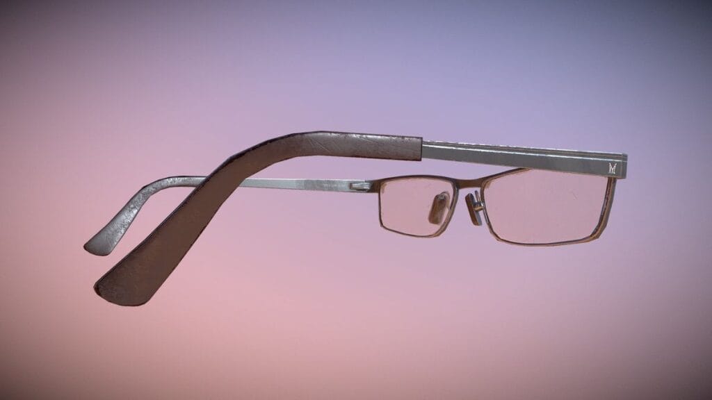 3D rendering glasses