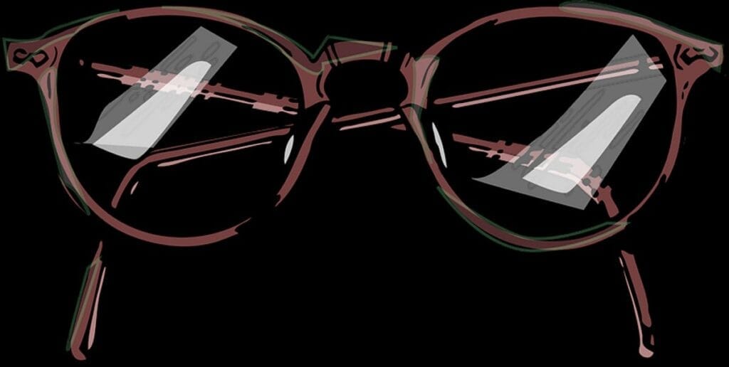 Cartoon glasses