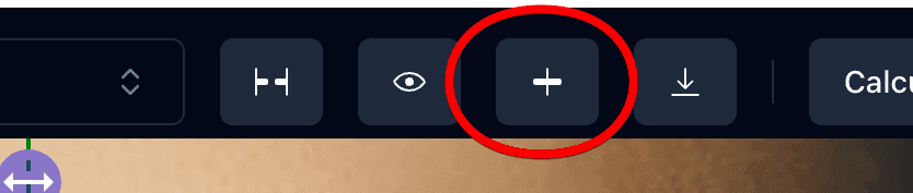 Centro do rosto para determinar a DNP