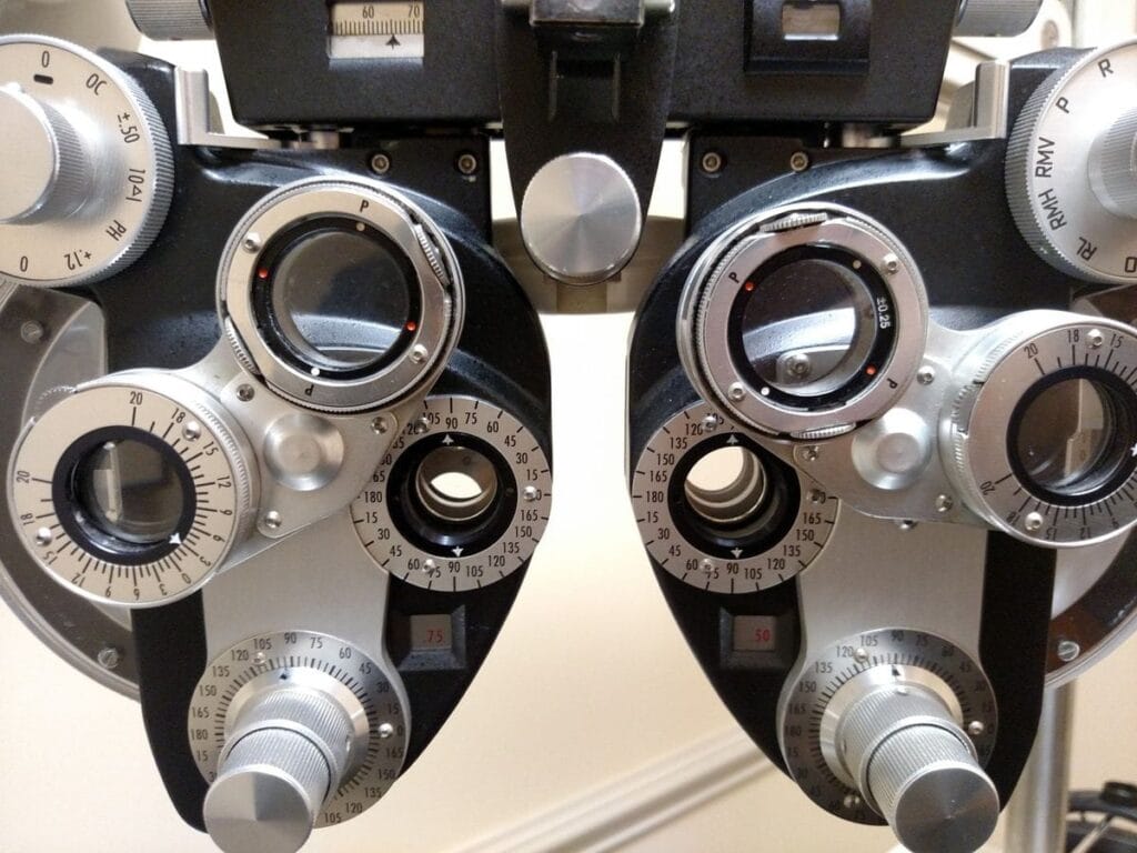 optometrist office equipment