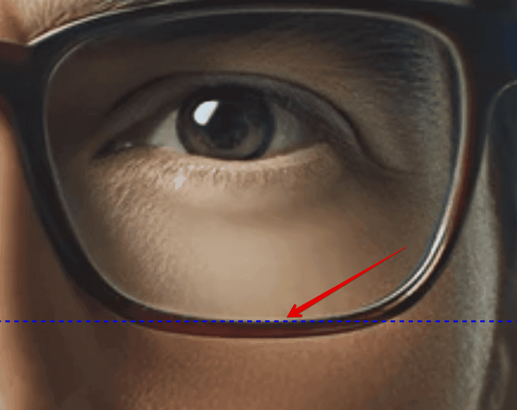 Linha de base para calculo de altura