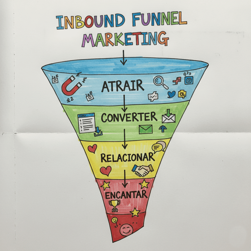 Inbound marketing funnel para otocas modernas